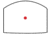 Cross Armory CRRDORMSC Black 3 MOA Red Dot Reticle