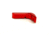 Cross Armory Extended Magazine Catch f/Glock Frames Generation 1-3, Aluminum, Anodized, Red, crGMCrd