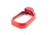 Cross Armory P80 Flared Magwell, Red, CRP80FMWRD