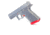 Cross Armory P80 Flared Magwell, Red, CRP80FMWRD
