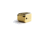 Cross Armory Weighted Base Plate +0 Magazine Extension, Glock Gen 1-5 17/22/31, Gold, crG+0ME-g17gd