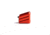 Cross Armory Weighted Base Plate +0 Magazine Extension, Glock Gen 1-5 17/22/31, Red, crG+0ME-g17rd