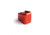 Cross Armory Weighted Base Plate +0 Magazine Extension, Glock Gen 1-5 17/22/31, Red, crG+0ME-g17rd
