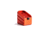 Cross Armory Weighted Base Plate +0 Magazine Extension, Glock Gen 1-5 17/22/31, Red, crG+0ME-g17rd