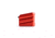 Cross Armory Weighted Base Plate +0 Magazine Extension, Glock Gen 1-5 19/23/32, Red, crG+0ME-g19rd