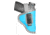 CrossFire The Pulse Low-Profile Conceal-Carry Women's Compact Holster, Ambidextrous, Turquoise CRF-PLSTRQC-3