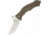 CSSD/SC Bram Frank Design LLC Bowie Magnum Desert Tan Folding Knife,3.75in,8Cr13MoV Steel,Bowie,Desert Tan,G10 Handle CSSD10