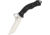 CSSD/SC Bram Frank Design LLC Bowie Magnum Fixed Blade Knife, 5in, Stainless Steel, Standard Edge, Satin, Black, G10 Handle CSSD15