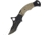 CSSD/SC Bram Frank Design MySo Magnum Comp Lock Folding Knife, 3.13in Black 8Cr13Mov SS Blade, Black/Tan G10, MYSO MAGNUM BLACK/TAN