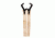 CTS Targets 4x4 Folding Leg Bracket Stand, Black, 9.5in  L x 1in  W x 9.5in  H, NSN N CTS-FLBS-034