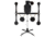 CTS Targets Hostage Mod X Kit w/ Spinners &amp; 8in Gongs, Black, Large, NSN N CTS-HTMX8K-63
