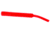 Cubby FishingTackle Nail Tail Jig Tail, 1 3/4in, Red, 10/Pack, 1114