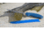 Cuda AquaTuff Fillet Knife with Blade Cover, Blue, 7in, 23064