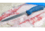 Cuda AquaTuff Fillet Knife with Blade Cover, Blue, 7in, 23064