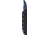 Cuda Knives Cuda 7 in Wide Fillet Fixed Blade Knife, 7in, Standard Edge, Black, 18126