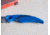 Cuda Knives Cuda Semi Flex Fillet 10 in Fixed Blade Knife, 10in, German 4116 Steel, Standard Edge, Blue, Synthetic Handle, 18120