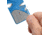 Cuda Pocket Sharpener, Blue, 3.5in, 23062