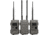 Cuddeback Trail Cam Cuddelink 2+1 Starter Kit Black Flash, Grey, KT-002