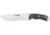 Cudeman 299 Quality Fixed Blade Knife, 18 cm, Bohler N-695, Black Micarta w/ Red Liners, Black Leather Sheath, 299-B