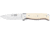 Cudeman 384 Quality Folding Knife, 10 cm, Bohler N-690Co, White Micarta w/ Red Liners, 384-B