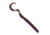 Culprit Fat Max, 6 in, 12 Pack, Grape Shad, MAX6-06