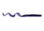 Culprit Original Worm, 10, 7.5in, Grape Shad, C720-06