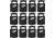 Cupped Waterfowl Outdoors Decoy Line Adjusters, Black, CU8222