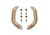 Custom Armor Group Rails - Helmet Accessory, Coyote Tan, RL-CT