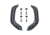 Custom Armor Group Rails - Helmet Accessory, Foliage Green, RL-FG