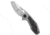 Custom Knife Factory Custom Knife Factory Peace Duke 2.0 Frame Lock Knife Crystal Ti/CF3" Stonewash, Gray/Black, Bohler M398, adult, BHQ-234018