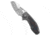 Custom Knife Factory Custom Knife Factory Peace Duke 2.0 Frame Lock Knife Ti/CF3" Stonewash, Gray/Black, Bohler M398, adult, BHQ-234024