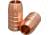 Cutting Edge Bullets Raptor .357 Caliber 105 Grain Solid Copper Handgun Hollow Point Rifle Bullets, 50 Rounds, HGHP  357 105