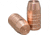 Cutting Edge Bullets Solid .500 Caliber 400 Grain Solid Copper Handgun Solid Rifle Bullets, 50 Rounds, HGS  500 400