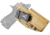 CYA Supply Co. Base Optics Ready for Sig Sauer, P320 X Carry, Right Hand Draw, Flat Dark Earth, Small, BOR0263