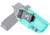 CYA Supply Co. Base Optics Ready for Sig Sauer, P365 XMACRO, Right Hand Draw, Teal Blue, Small, BOR0277