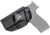 CYA Supply Co. Inside the Waistband Holster for Springfield, HELLCAT PRO OSP 3.7in, Left Hand Draw, Black, Small, IWB0522