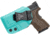 CYA Supply Co. Inside the Waistband Holster for Springfield, XD MOD.2 Subcompact 3in , Left Hand Draw, Teal Blue, Small, IWB0128