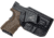 CYA Supply Co. Inside the Waistband Holster for Springfield, XD MOD.2 Subcompact 3in , Right Hand Draw, Carbon Fiber, Small, IWB0125