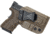 CYA Supply Co. Inside the Waistband Holster for Springfield, XD MOD.2 Subcompact 3in , Right Hand Draw, Flat Dark Earth, Small, IWB0123