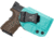 CYA Supply Co. Inside the Waistband Holster for Springfield, XD MOD.2 Subcompact 3in , Right Hand Draw, Teal Blue, Small, IWB0127
