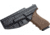 CYA Supply Co. Inside the Waistband Holster, Glock, 17/22/31, Right Hand, Black, IWB0067
