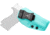 CYA Supply Co. Inside the Waistband Holster, Glock, 48, Right Hand, Teal Blue, IWB0159