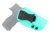 CYA Supply Co. IWB Holster, Sig Sauer, P365 XMACRO, Right Hand Draw, Teal Blue, Small, IWB0567