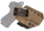 CYA Supply Co. RIDGE Inside the Waistband Holster for Glock, Glock 19 / 19X / 44 / 45 GEN 3-5 Glock 23 / 32 Gen 3-4, Right Hand Draw, Flat Dark Earth, Small, RDG0023