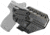CYA Supply Co. RIDGE IWB Holster for Smith&amp;Wesson, M&amp;P M2.0 Compact 4in , Right Hand Draw, Black, Small, RDG0241