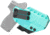 CYA Supply Co. RIDGE IWB Holster for Smith&amp;Wesson, M&amp;P M2.0 Compact 4in , Right Hand Draw, Teal Blue, Small, RDG0247