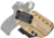 CYA Supply Co. RIDGE IWB Holster for Smith&amp;Wesson, M&amp;P M2.0 Fullsize 4.25in, Right Hand Draw, Flat Dark Earth, Small, RDG0253