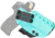 CYA Supply Co. RIDGE IWB Holster for Smith&amp;Wesson, M&amp;P M2.0 Fullsize 4.25in, Right Hand Draw, Teal Blue, Small, RDG0257