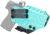 CYA Supply Co. RIDGE IWB Holster for Smith&amp;Wesson,M&amp;P Shield M2.0 4in , Right Hand Draw, Teal Blue, Small, RDG0217