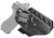 CYA Supply Co. RIDGE IWB Holster,Glock, Glock 17 GEN 3-5 Glock 22 / 31 Gen 3-4, Right Hand Draw, Black, Small, RDG0201